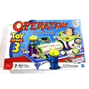 Operation Toy Story 3 Board Game Disney Pixar Special Edition 99% Complete